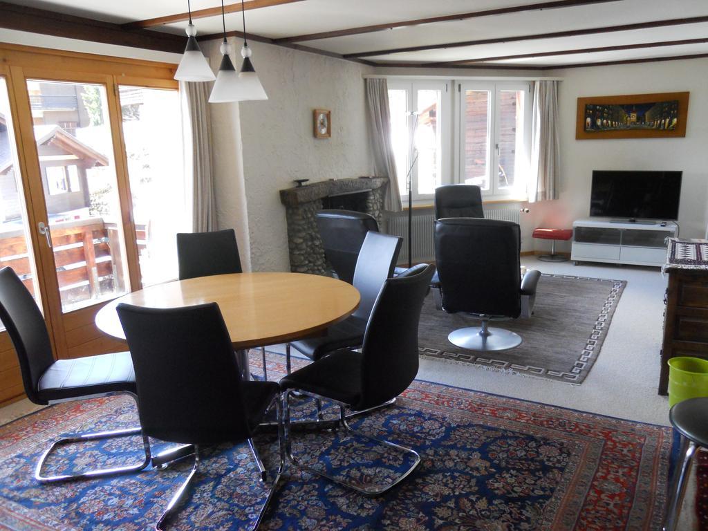 Chalet Anemone 2 Apartman Mürren Szoba fotó