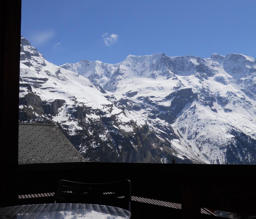 Chalet Anemone 2 Apartman Mürren Szoba fotó